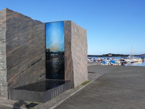 Picture of an monument in Karlskrona, Sweden.